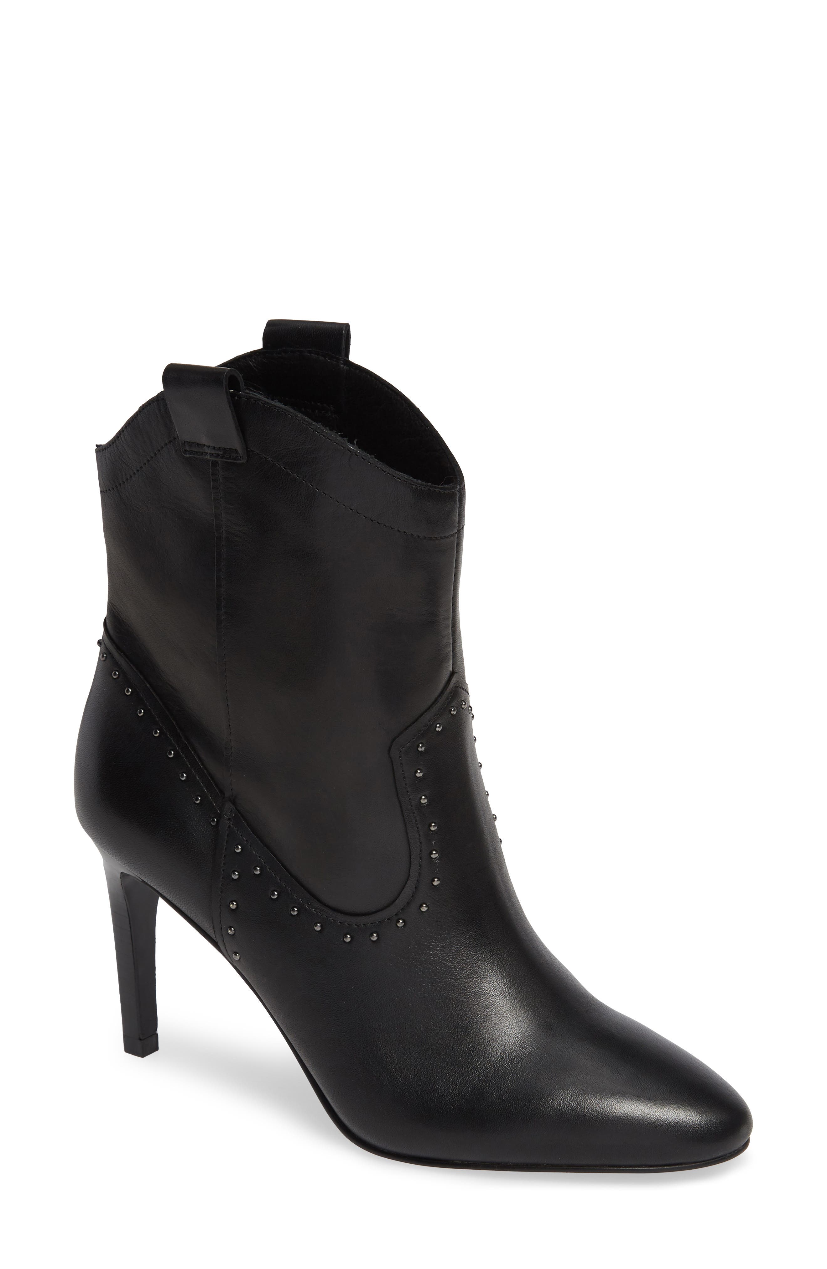 halogen leather boots