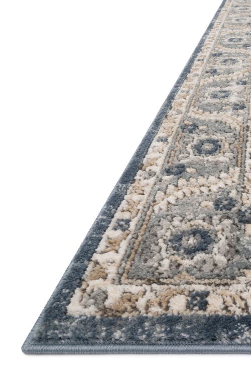 Loloi Ii Teagan Accent Rug In Denim/pebble