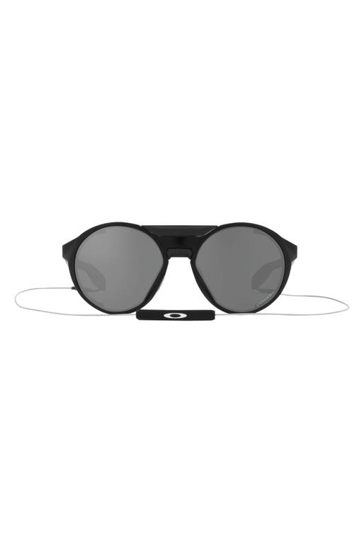 Oakley Clifden 54mm Polarized Sunglasses in Matte Black at Nordstrom