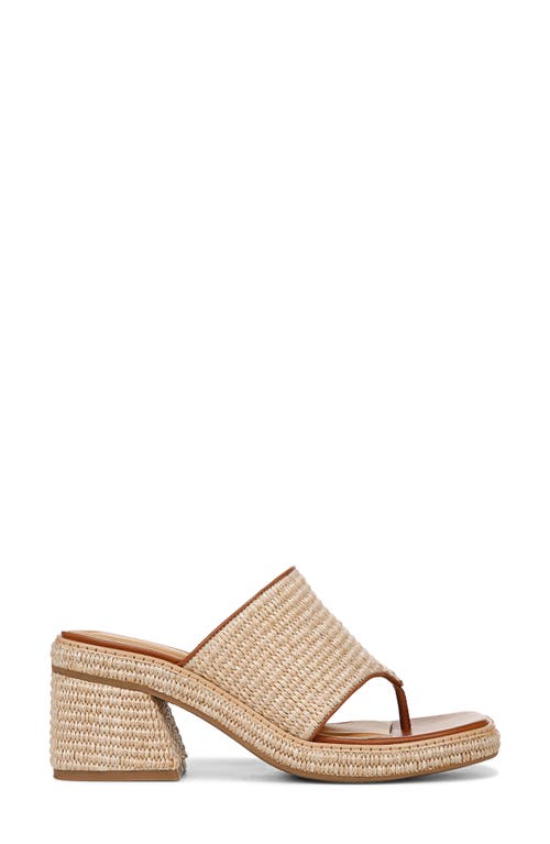 Sarto By Franco Sarto Ferrara Platform Sandal In Natural