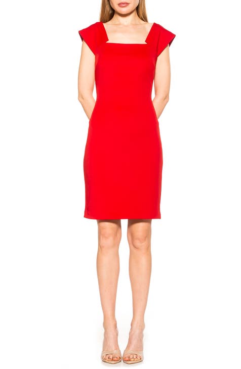 Modern Cap Sheath Dress