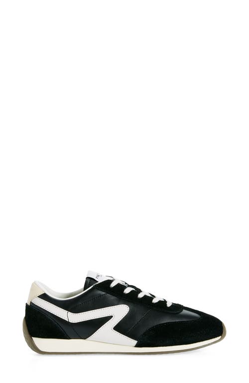 Shop Rag & Bone Retro Runner Slim Sneaker In Black