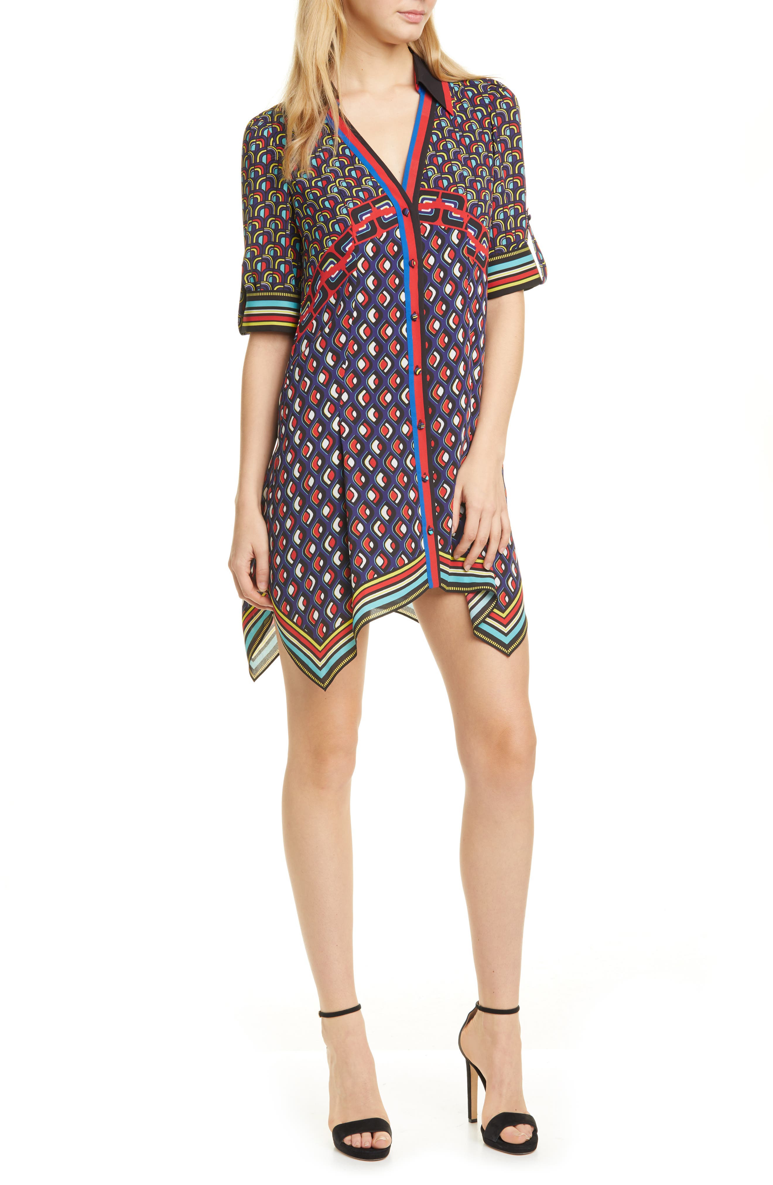 alice and olivia shirt dress