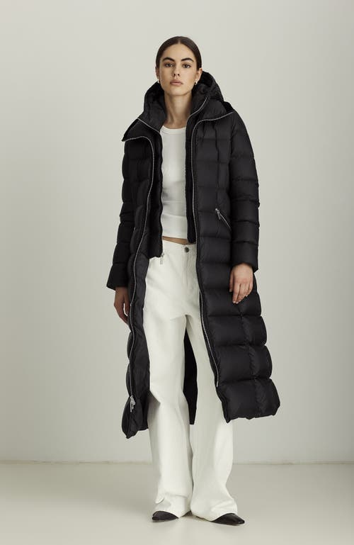 Dawn Levy Greta Puffer Coat In Black