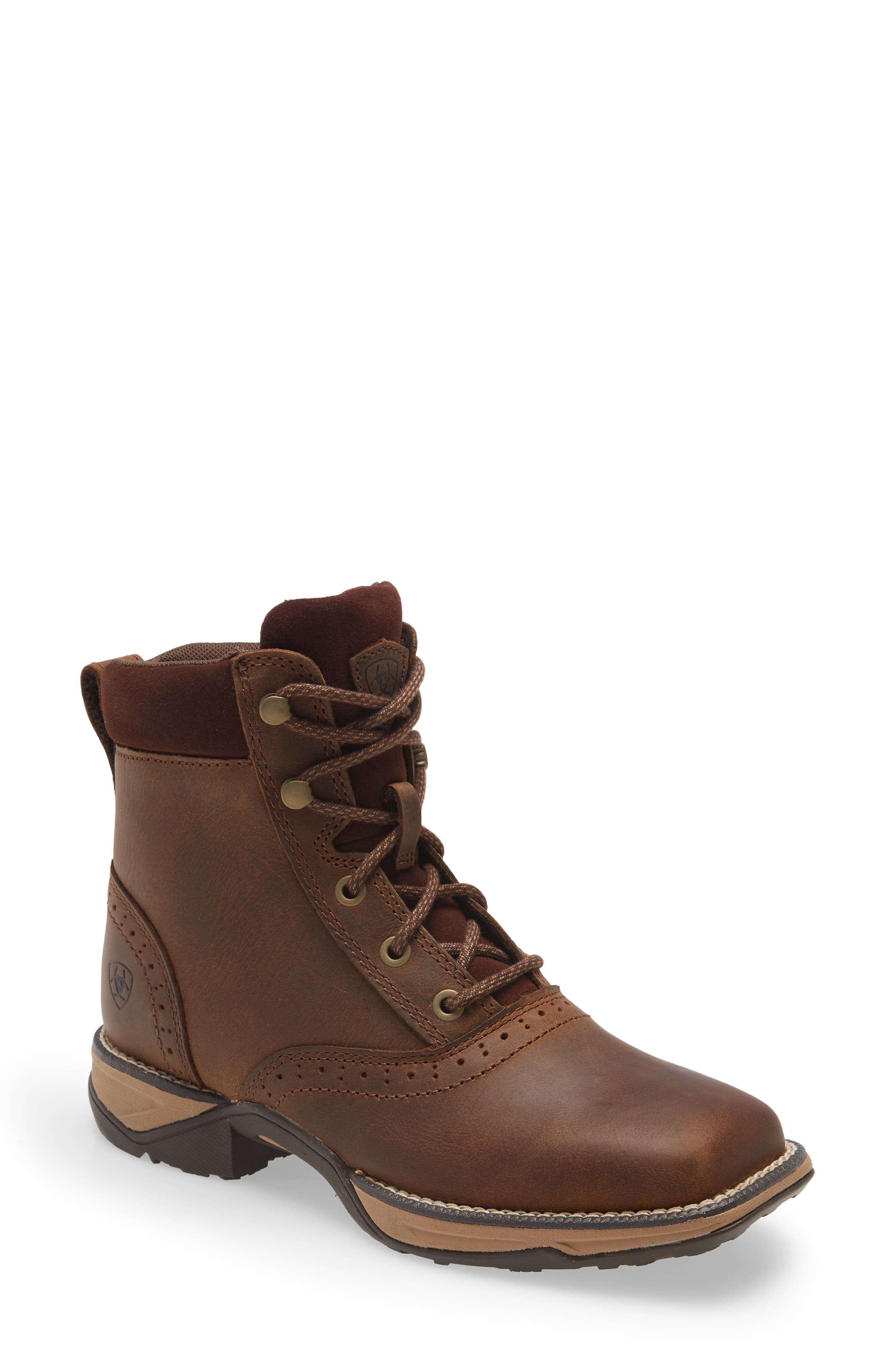 ariat lace up boots womens