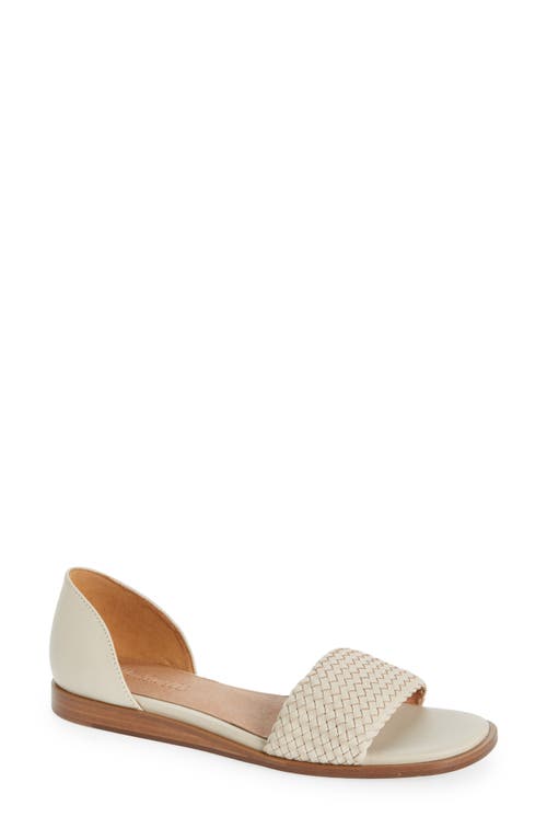 Madewell The Nelda d'Orsay Flat in Pale Oyster