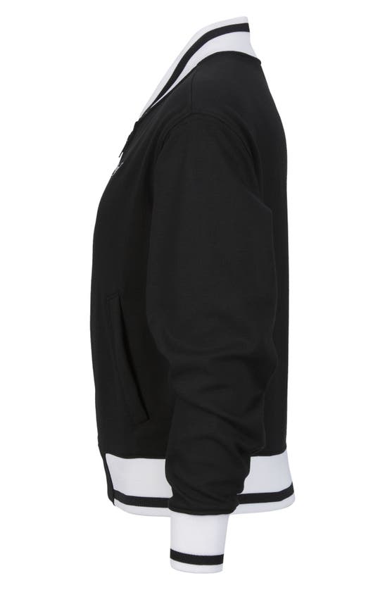 Shop Nike Kids' Sportswear Tennis Jacket In Black