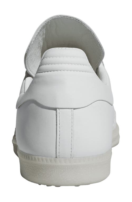 Adidas Originals Adidas Humanrace Samba Low Top Sneaker In Cloud White/cloud White