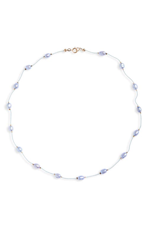Isshi Desnuda Beaded Necklace in Sea at Nordstrom, Size 2