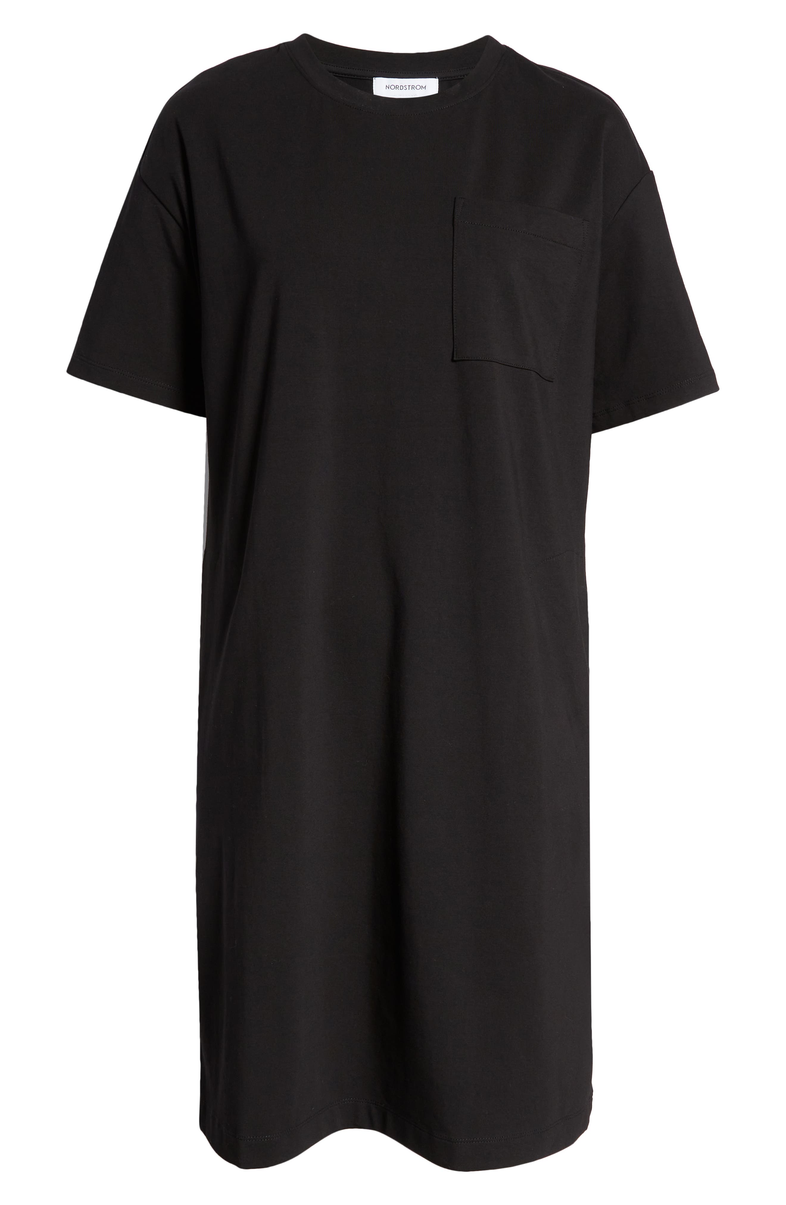 Nordstrom Cotton Knit T-Shirt Dress 