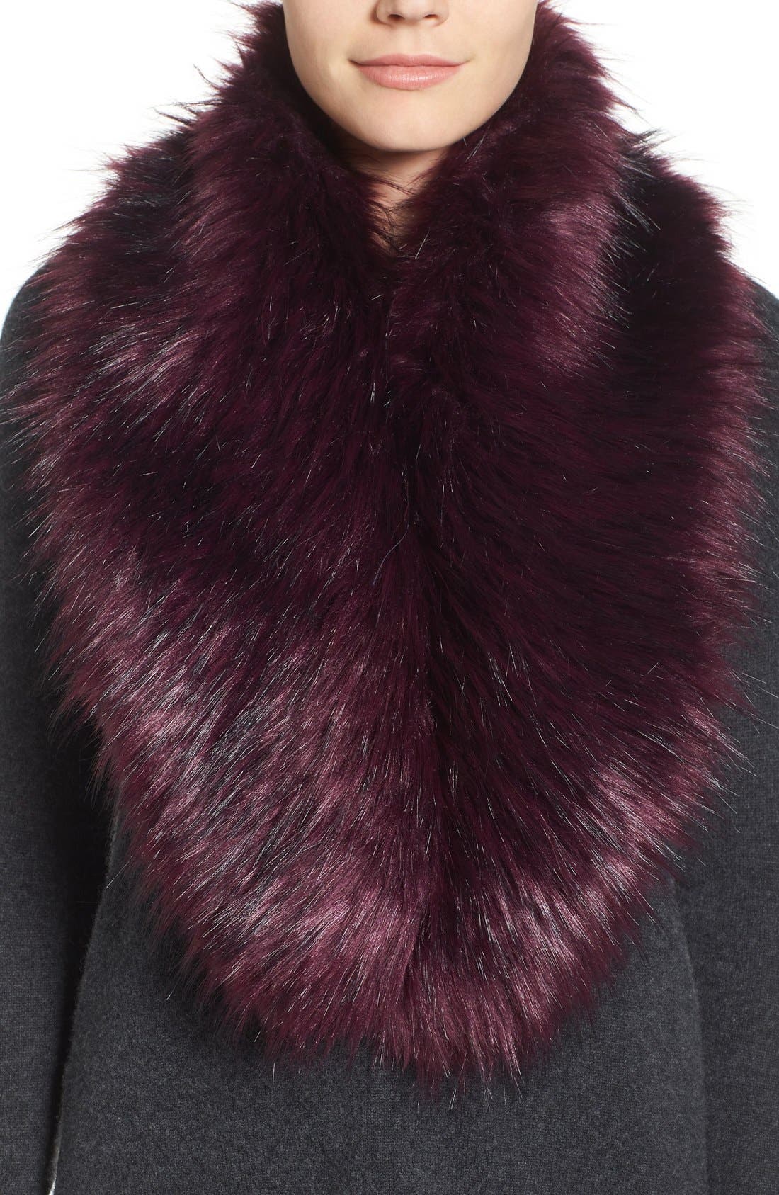 Evelyn K Faux Fur Stole Scarf Nordstrom
