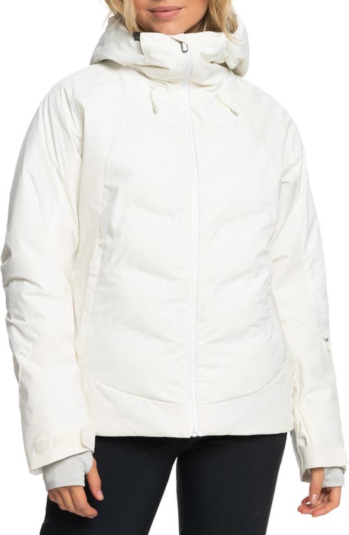 Dusk Warmlink Hooded Snow Jacket in Egret