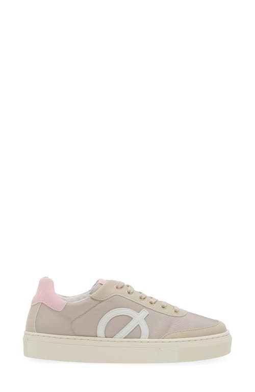 Shop Loci Balance Water Resistant Sneaker In Khaki/pink/white