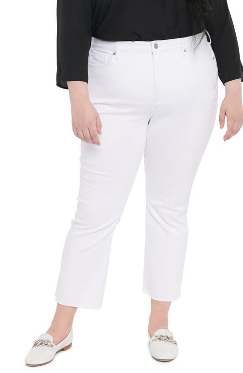 NYDJ Slim Ankle Bootcut Jeans Optic White at Nordstrom,