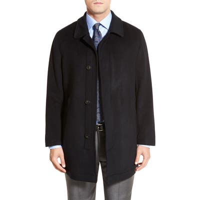 Hart Schaffner Marx Douglas Modern Fit Wool & Cashmere Overcoat