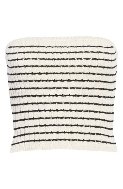 PacSun Stripe Cotton Rib Tube Top in Parisian Stripe