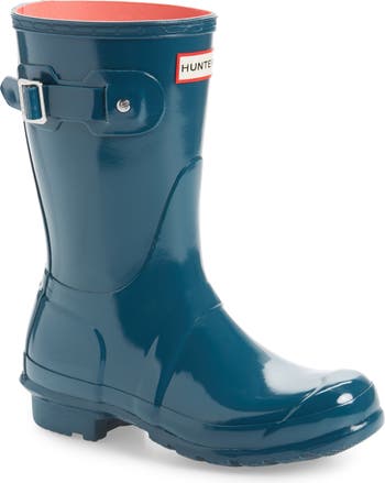 Hunter 'Original Short' Gloss Rain Boot (Women) | Nordstrom