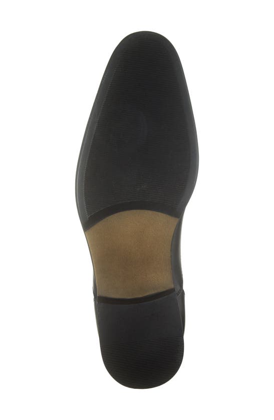 Nordstrom Dane Cap Toe Oxford In Black Leather