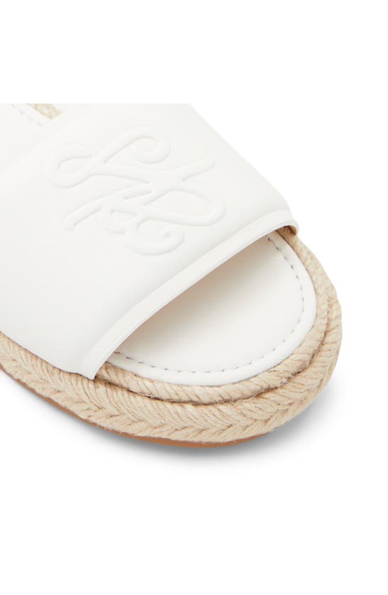Shop Ted Baker Portia Slide Sandal In White