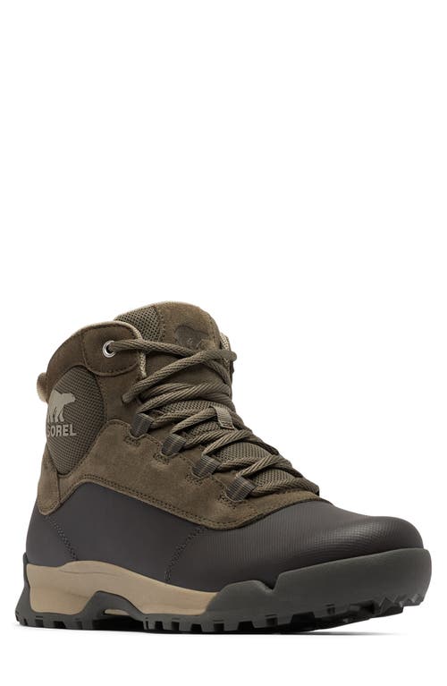 Shop Sorel Buxton Lite Waterproof Boot In Major/jet