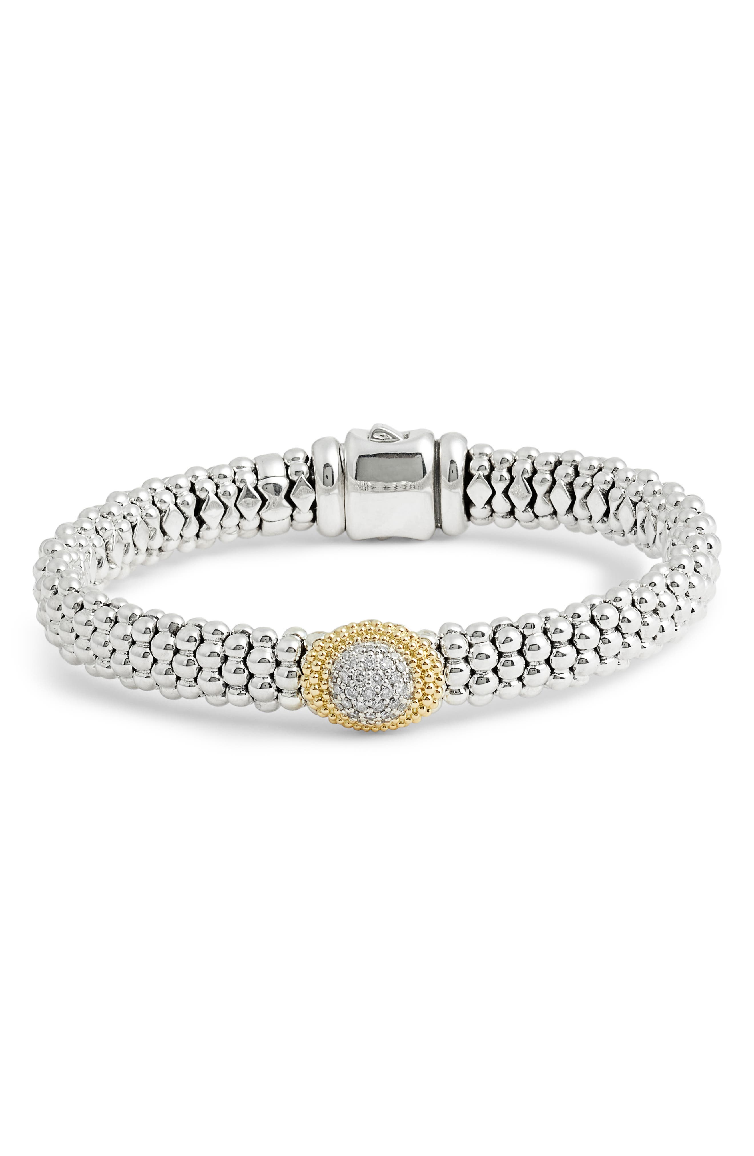 lagos bracelet diamond