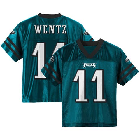 Nike Eagles 11 Carson Wentz Pink Camo Fashion Limited Women Jersey