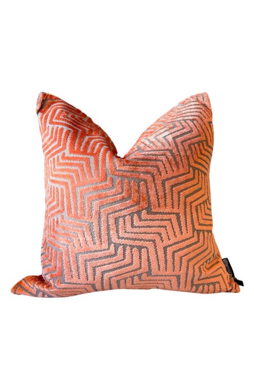 MODISH DECOR PILLOWS Velvet Pillow Cover in Rust at Nordstrom