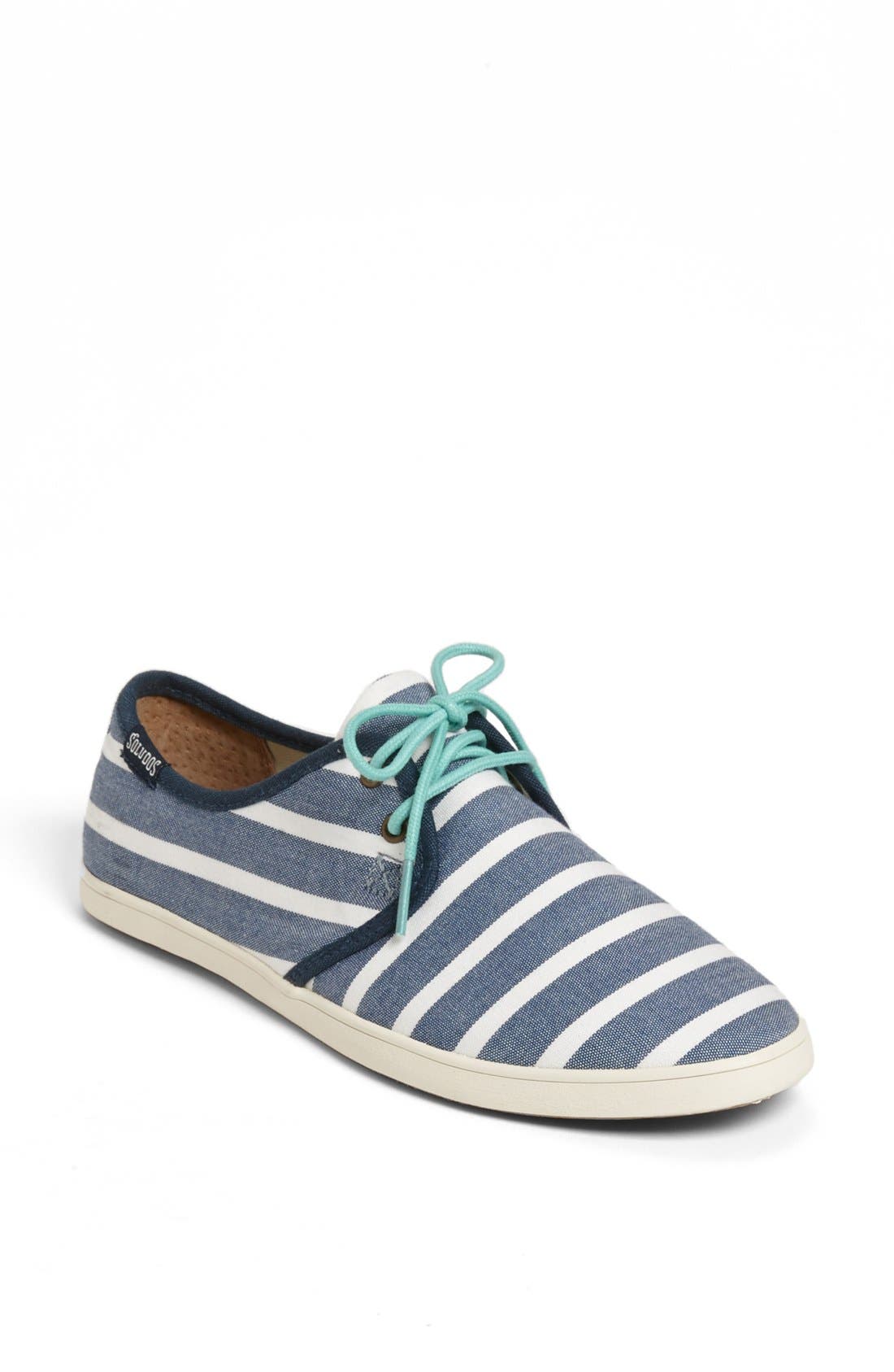 soludos retro stripe sneaker