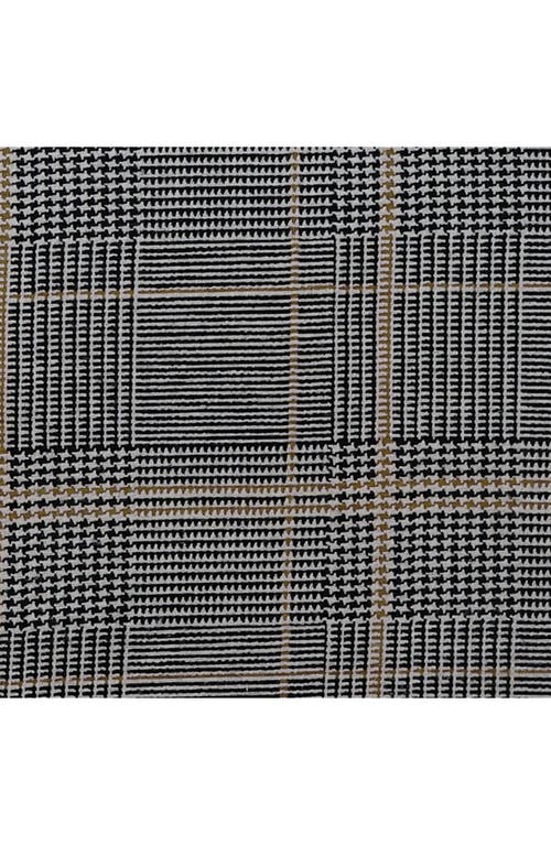 Kenneth Cole Sussex Plaid Comforter Set In Khaki Black
