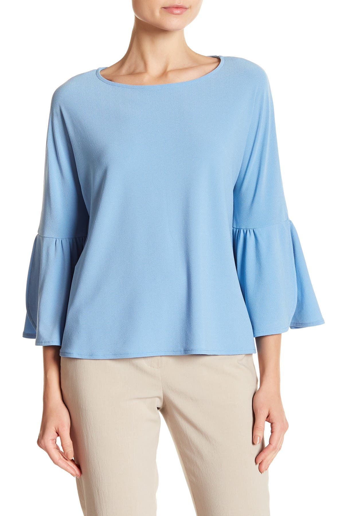vince camuto bell sleeve blouse