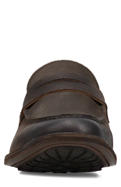 Shop Frye Tyler Flex Penny Loafer In Chocolate