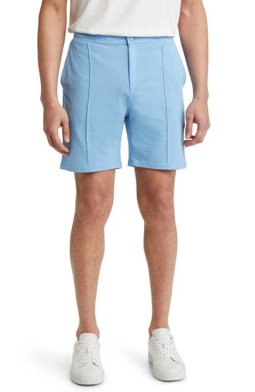 French Terry Shorts in Light Blue