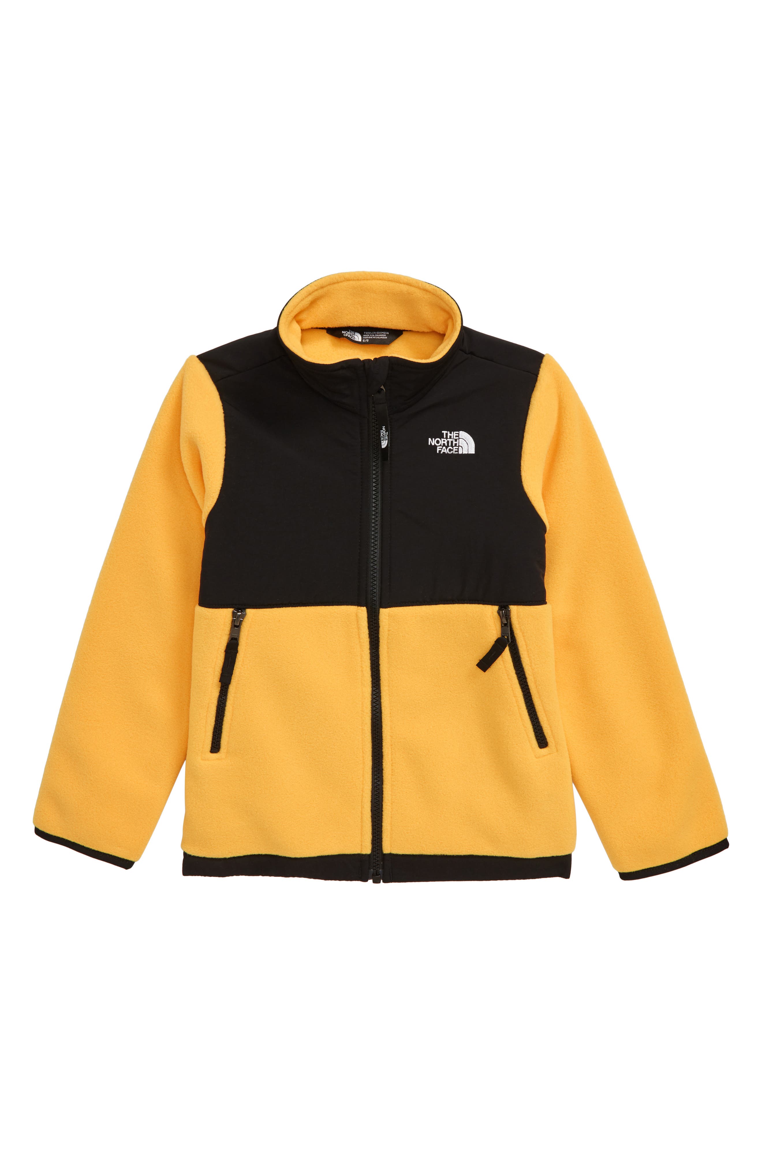 north face denali yellow