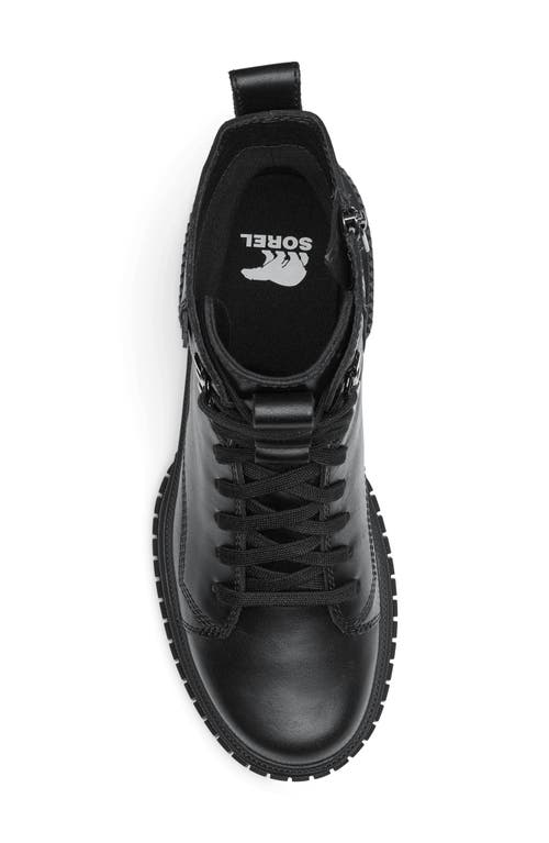 Shop Sorel Ona Ave™ Waterproof Boot In Black/black