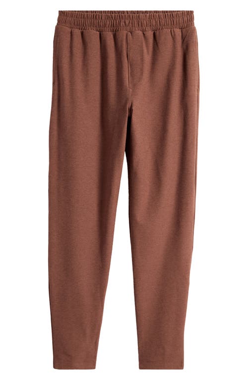 Shop Beyond Yoga Take It Easy Athletic Pants In Bold Mocha Heather