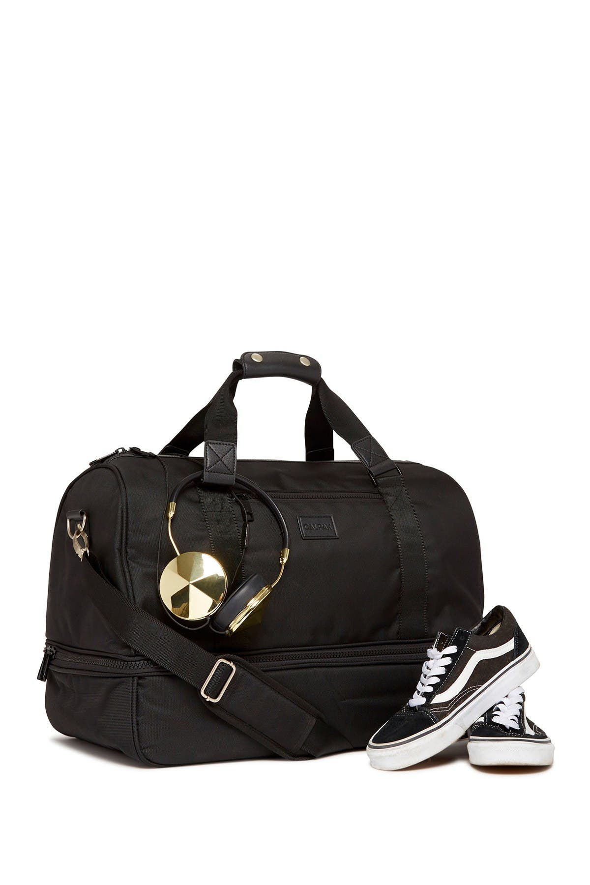 calpak drop bottom duffel