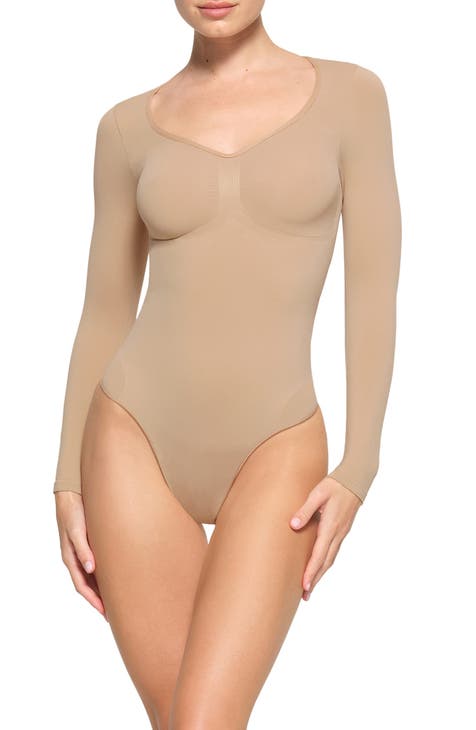 Skims Shapewear for Women Volcanic Energy Stone Bodysuit Compression Shirt  Seamless Open Crotch Full Body Shaper (Color : Skin, Size : XXL/XX-Large) :  : Clothing, Shoes & Accessories