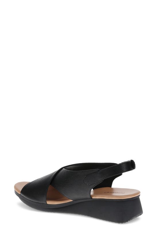 Shop Baretraps Victoria Slingback Wedge Sandal In Black