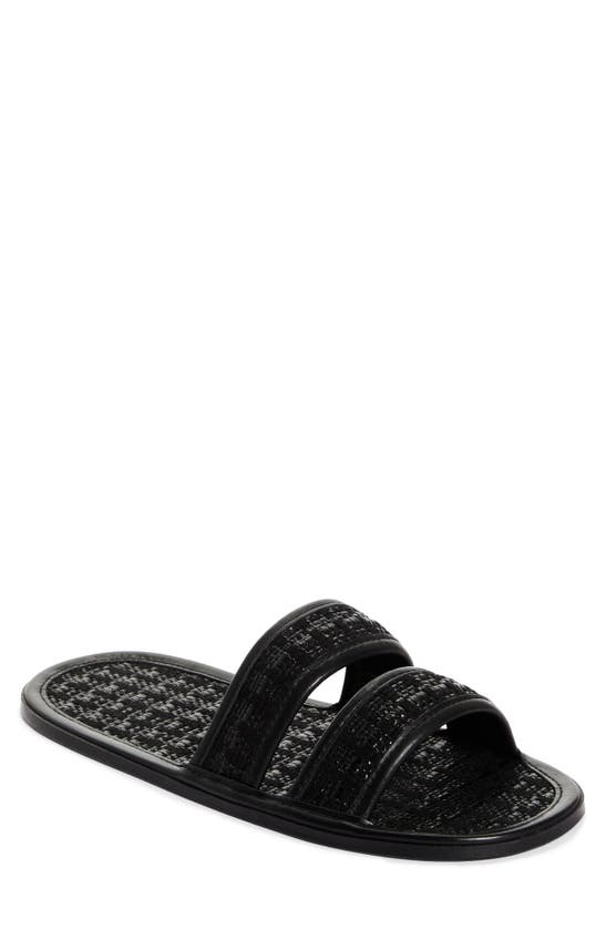 Shop Bode The Solid Summer Slide Sandal In Black