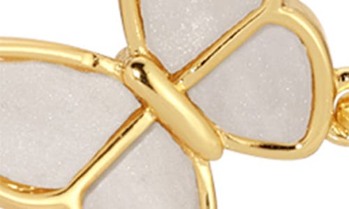 Eye Candy Los Angeles Sandy Set Of 3 Cubic Zirconia Slider Bracelets In Gold