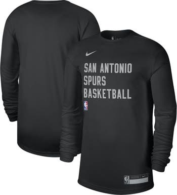Men's San Antonio Spurs Nike Black Essential Practice Legend