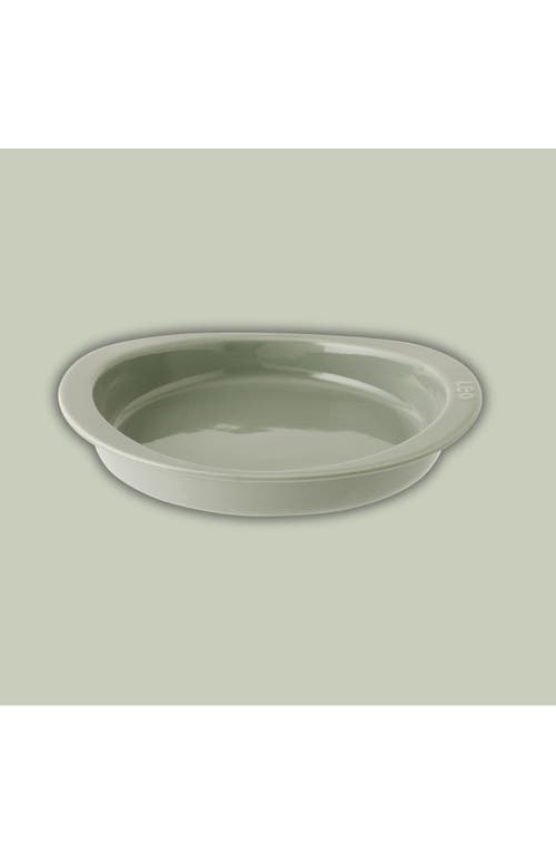 Berghoff Leo Balance Round 1.27-quart Ceramic Baking Dish In Sage