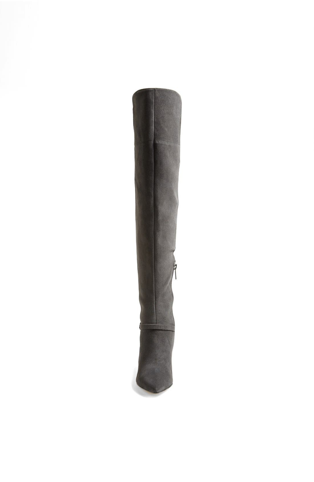 IVANKA TRUMP,
                                                'Anaba' Pointy Toe Over the Knee Boot,
                                                Alternate thumbnail 5, color,
                                                066
