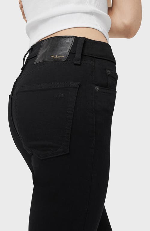 Rag & Bone Wren Slim Jeans In Black