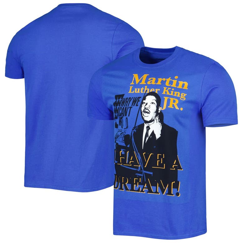 Philcos Unisex Blue Martin Luther King Jr. Graphic T-shirt