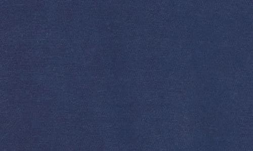 Lucky Brand Fleece Henley Hoodie In Dress Blues