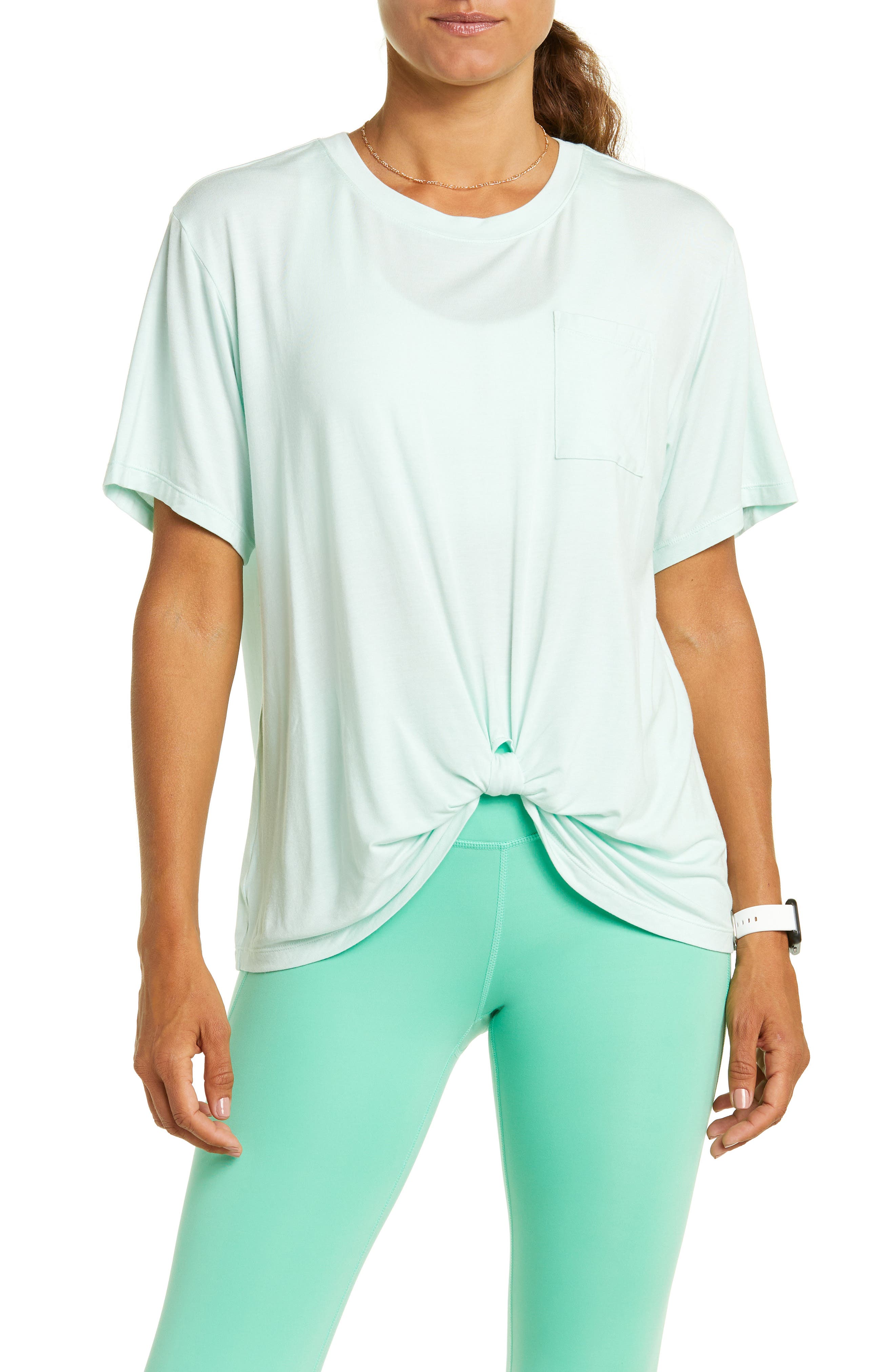 Zella Peaceful Knot T-Shirt | Nordstrom