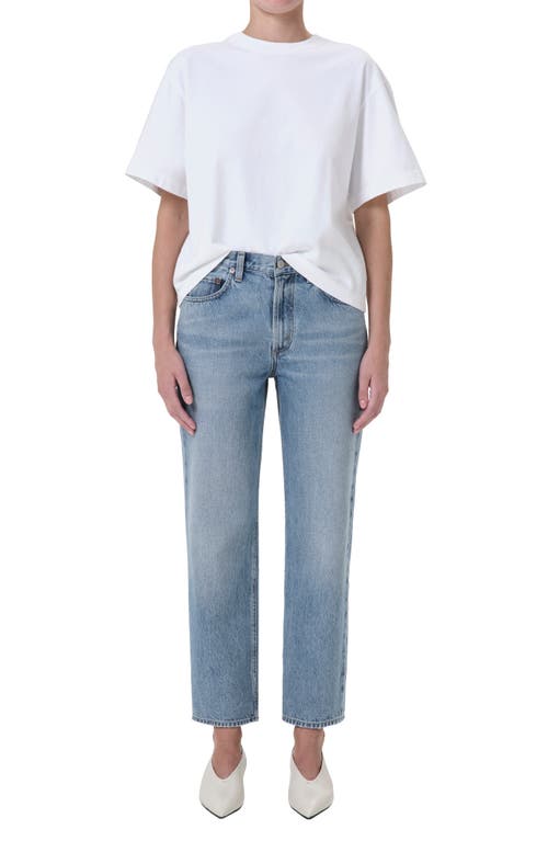 Shop Agolde Valen High Waist Ankle Straight Leg Jeans In Harmonic