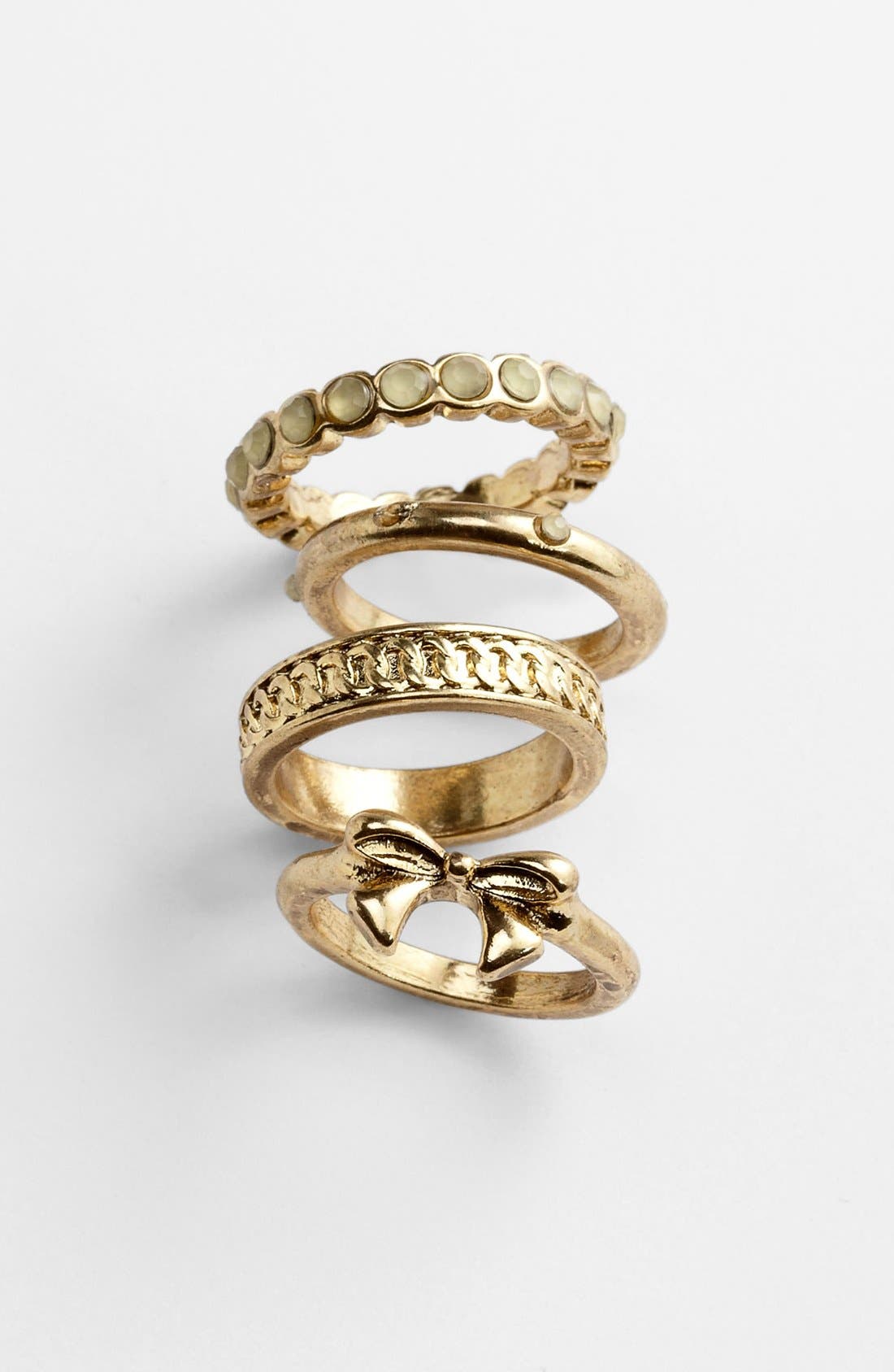Carole Stackable Rings (Set of 4) Nordstrom