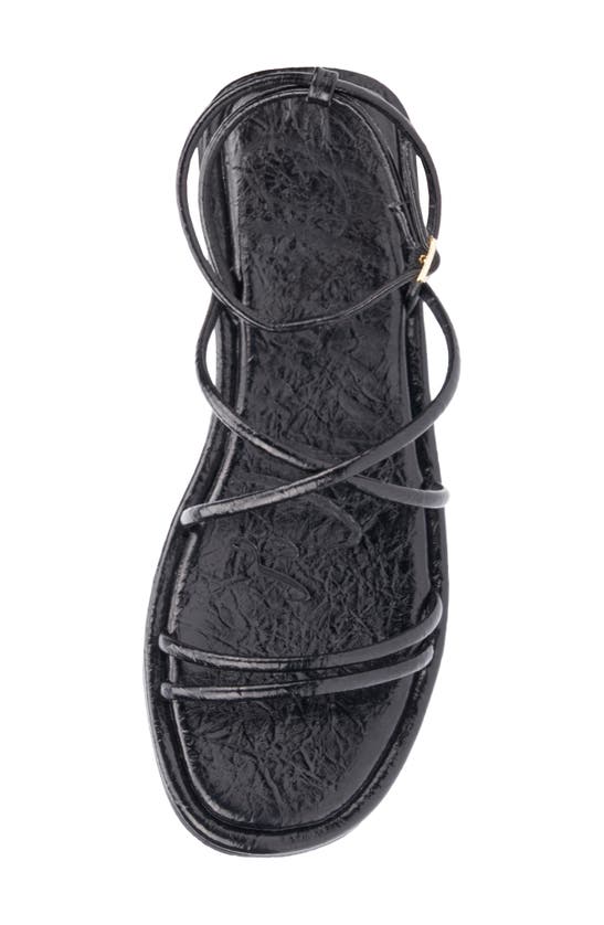 Shop Olivia Miller Public Eye Gladiator Sandal In Black